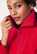 Spanx Spanx AirEssentials Half Zip Red