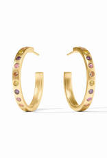 Julie Vos Julie Vos Rainbow Hoop Pink Dawn