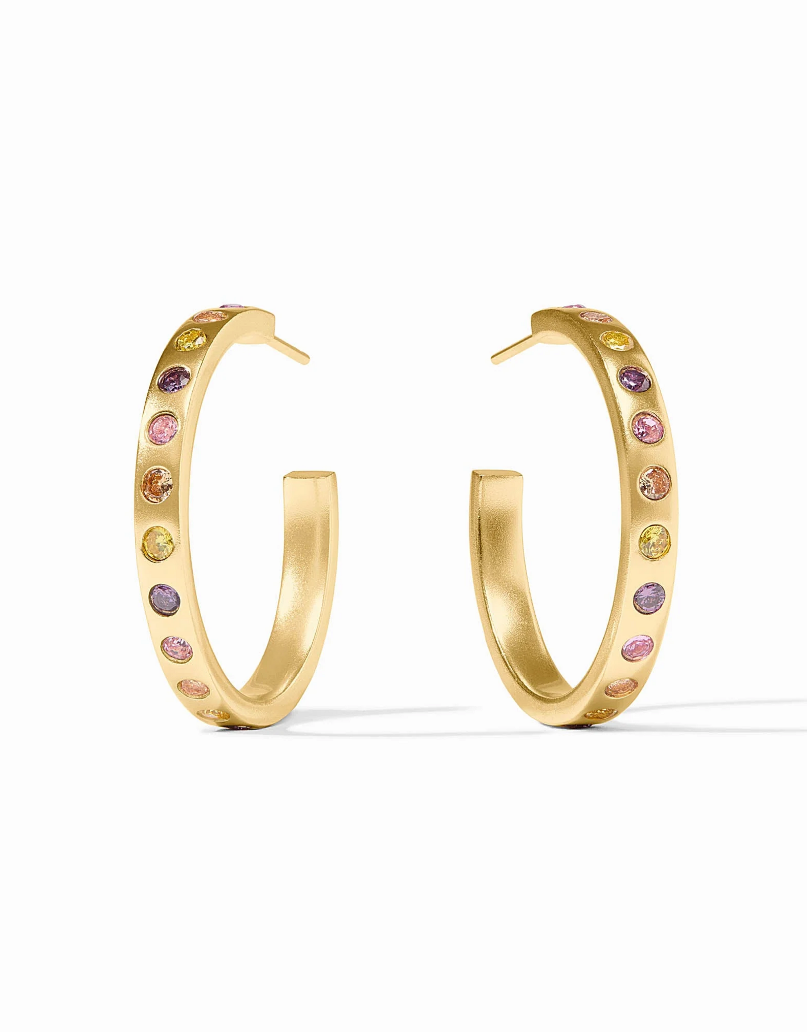 Julie Vos Julie Vos Rainbow Hoop Pink Dawn