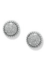 Brighton Brighton Illumina Celeste Dome Silver Post Earring