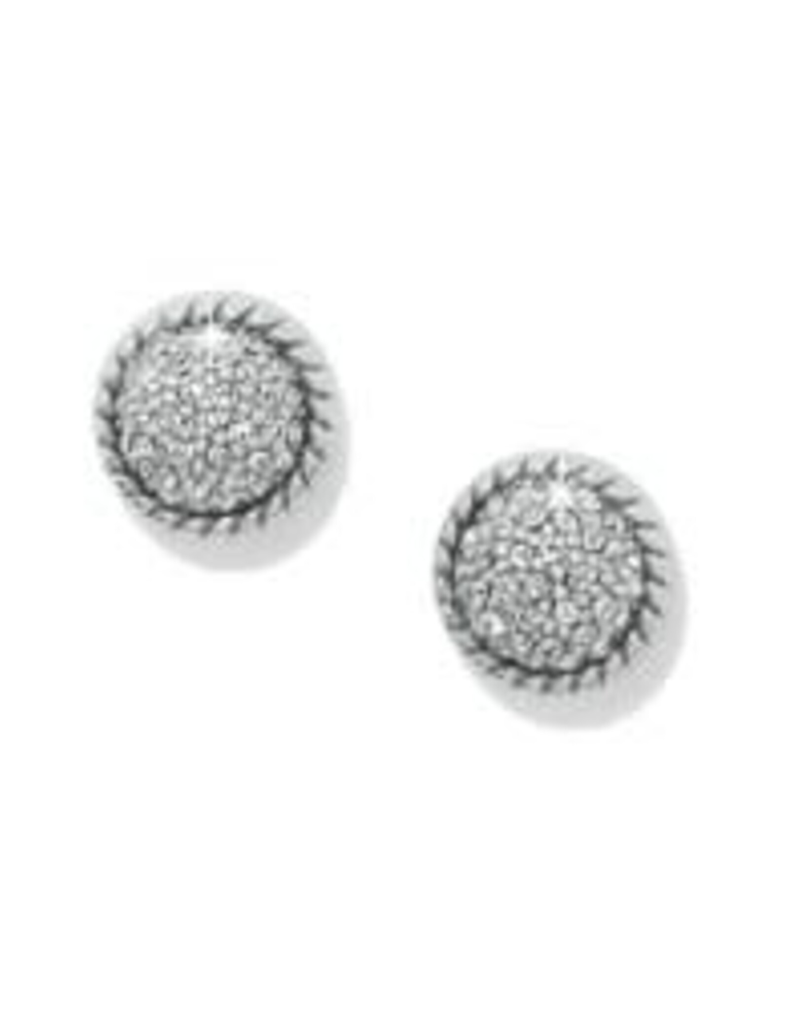 Brighton Brighton Illumina Celeste Dome Silver Post Earring
