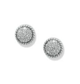 Brighton Brighton Illumina Celeste Dome Silver Post Earring