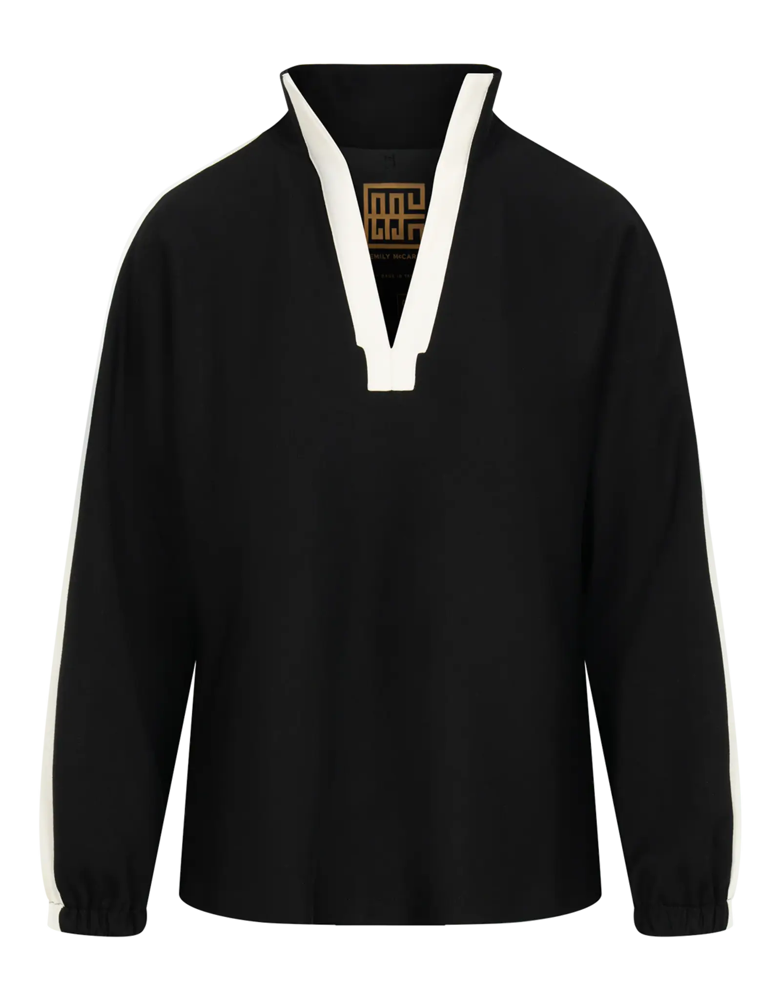 Emily McCarthy Emily McCarthy Poppy Long Sleeve Top Midnight/Vanilla