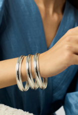 Julie Vos Julie Vos Silver Cannes Bangle-M