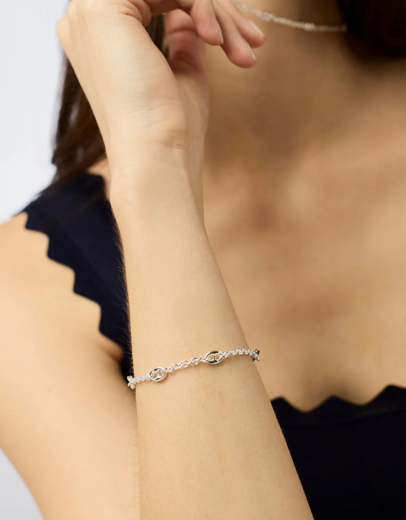 Julie Vos Julie Vos Laguna Delicate Bracelet Silver