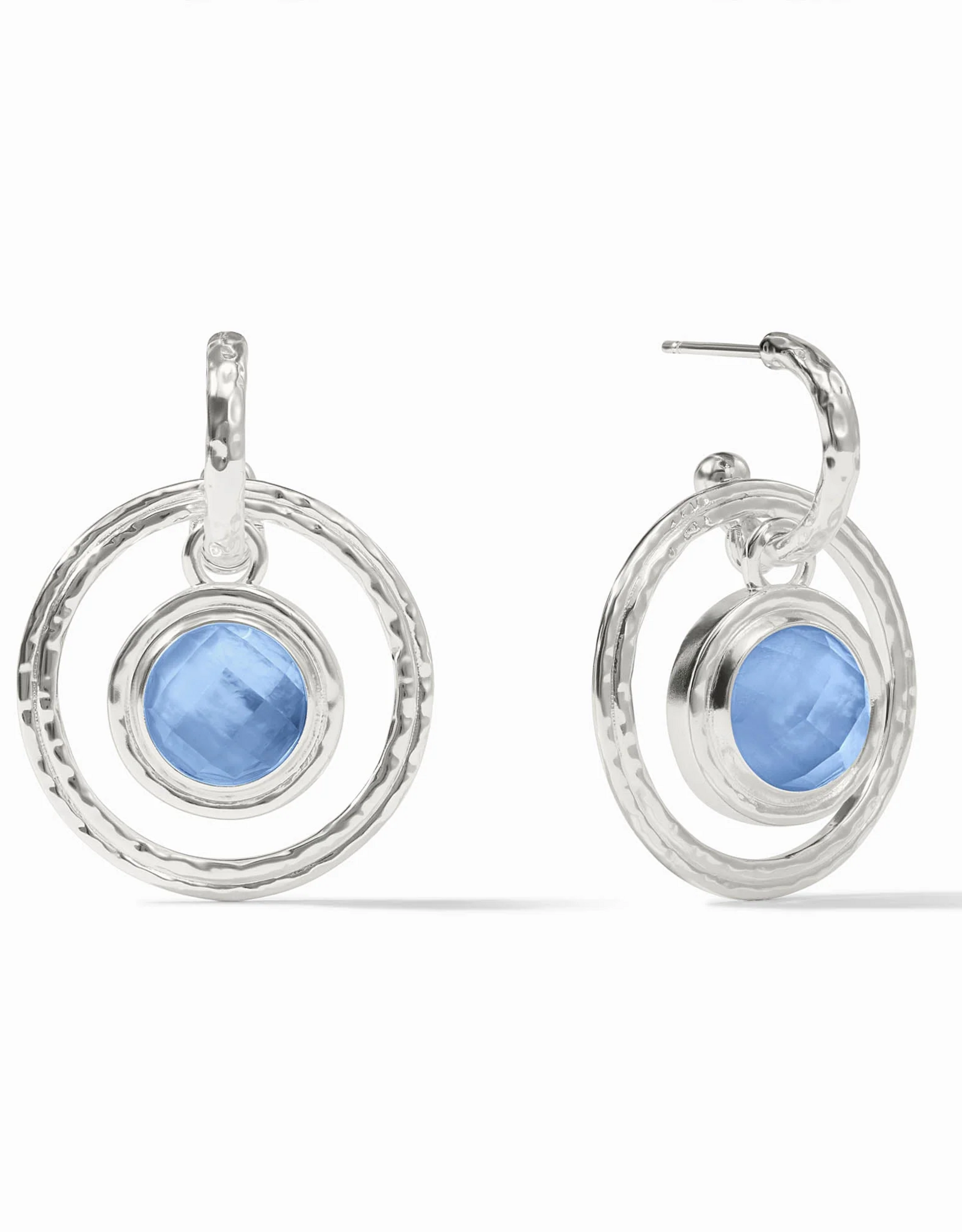 Julie Vos Julie Vos Astor 6-in-1 Charm ER Silver Ir Chalcedony