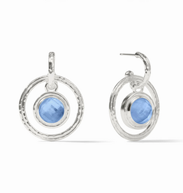 Julie Vos Julie Vos Astor 6-in-1 Charm ER Silver Ir Chalcedony
