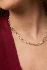 Julie Vos Julie Vos Colette Link Necklace Silver