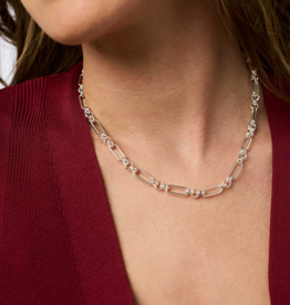 Julie Vos Julie Vos Colette Link Necklace Silver