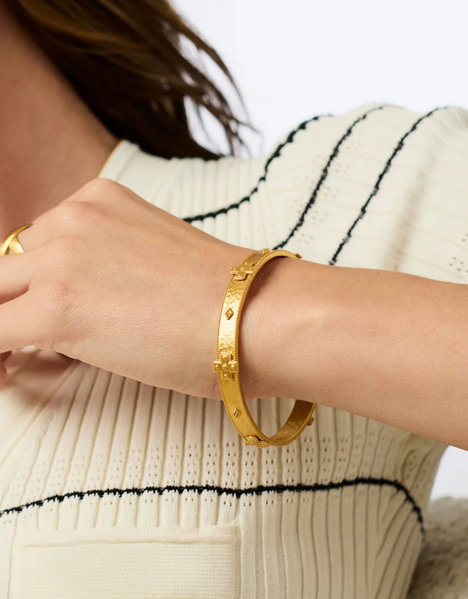 Julie Vos Julie Vos Canterbury Bangle Gold M