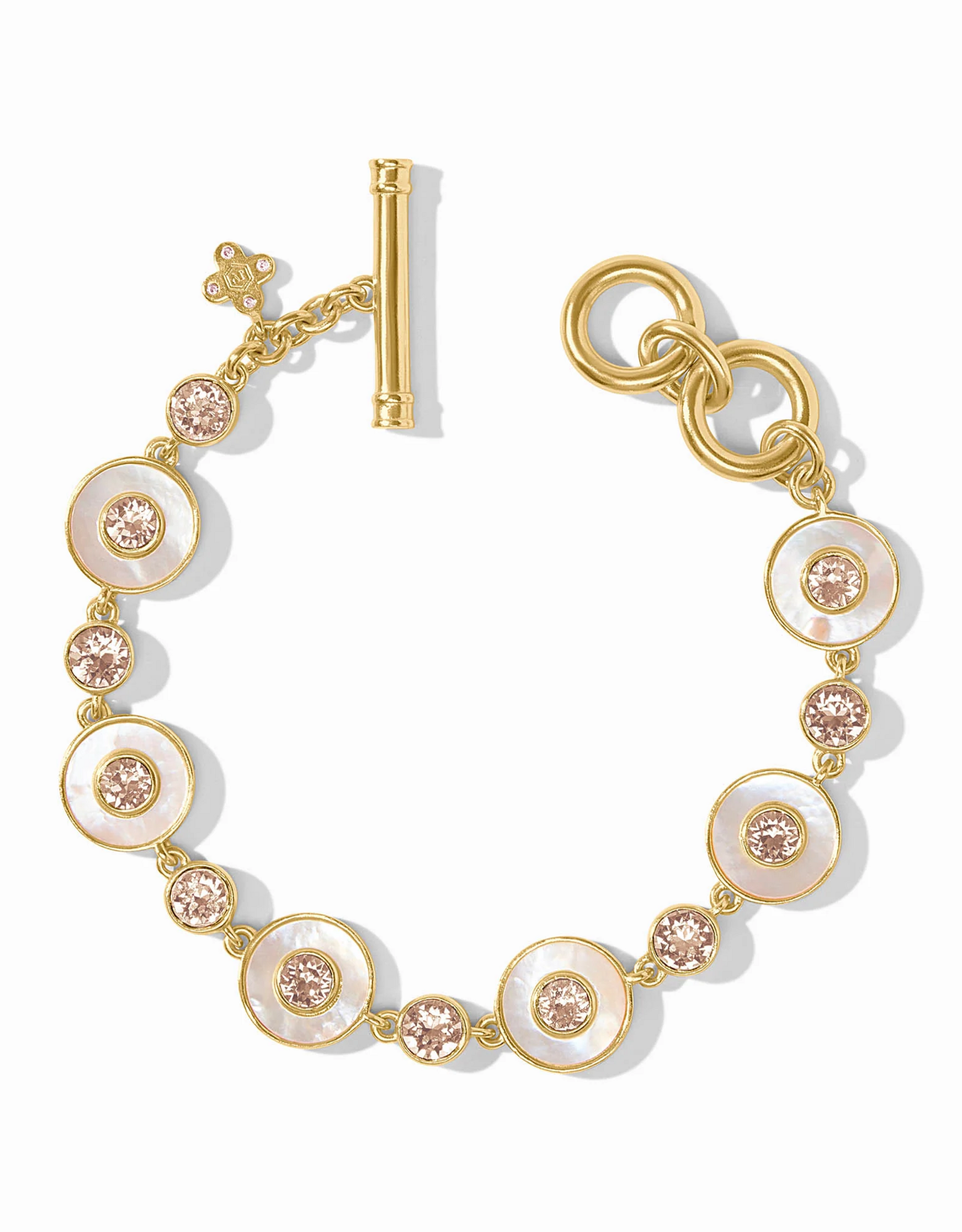 Julie Vos Julie Vos Colette Tennis Bracelet Champagne