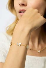 Julie Vos Julie Vos Papillon Delicate Bracelet MOP