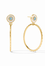 Julie Vos Julie Vos Colette Circle ER Chalcedony Blue