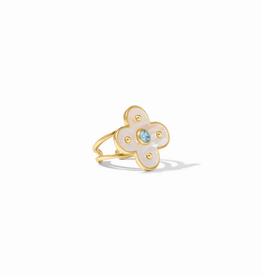Julie Vos Julie Vos Colette Ring Chalcedony Ring
