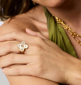 Julie Vos Julie Vos Colette Ring Champagne