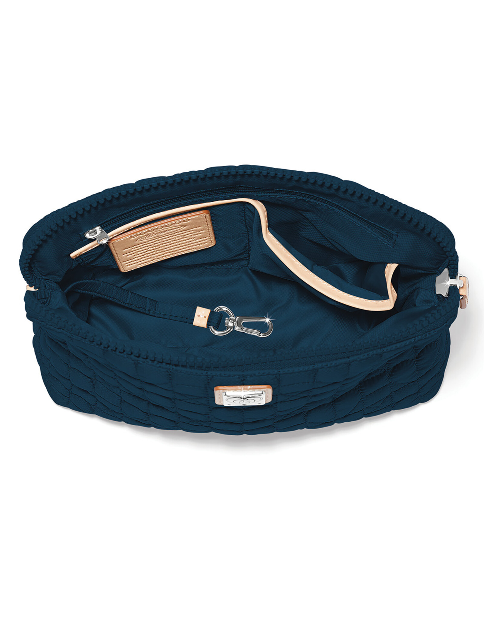 Brighton Brighton  Heart Beat Alina Med Crossbody Navy