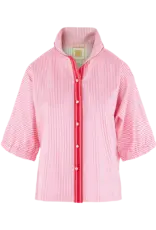 Emily McCarthy Emily McCarthy Bonny Top Pink Carnation Stripe
