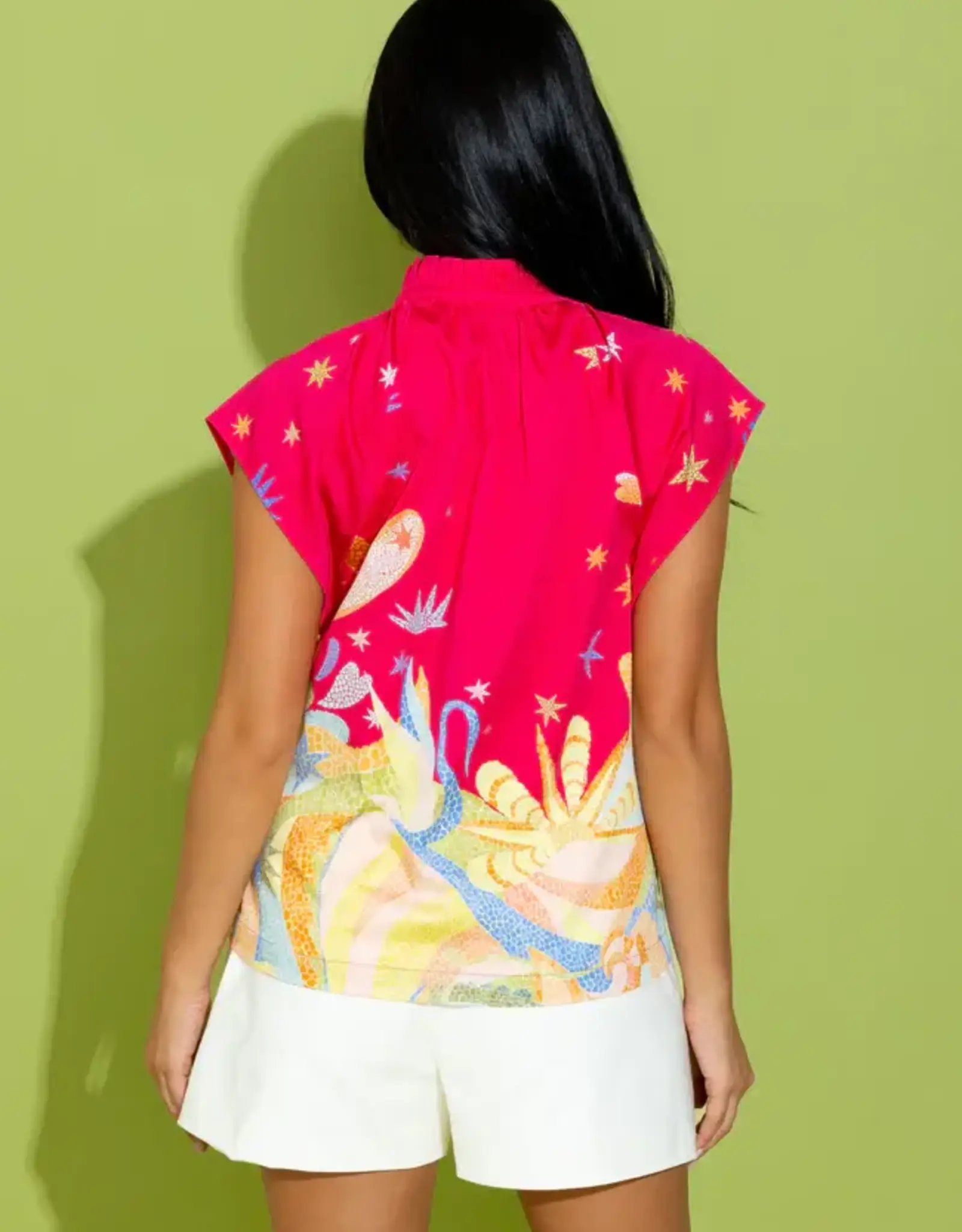 Alden Adair Alden Adair Mosaic Birkin Top