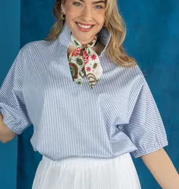 Emily McCarthy Emily McCarthy Poppy Top Grapemist Stripe