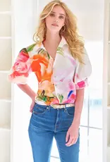 Finley Shirts Finley Bomba Peony Floral Top