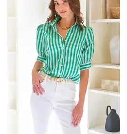 Finley Shirts Finley Elise Top Kelly Stripe