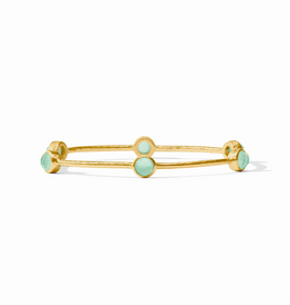 Julie Vos Julie Vos Milano Luxe Bangle Ir Aquamarine Blue