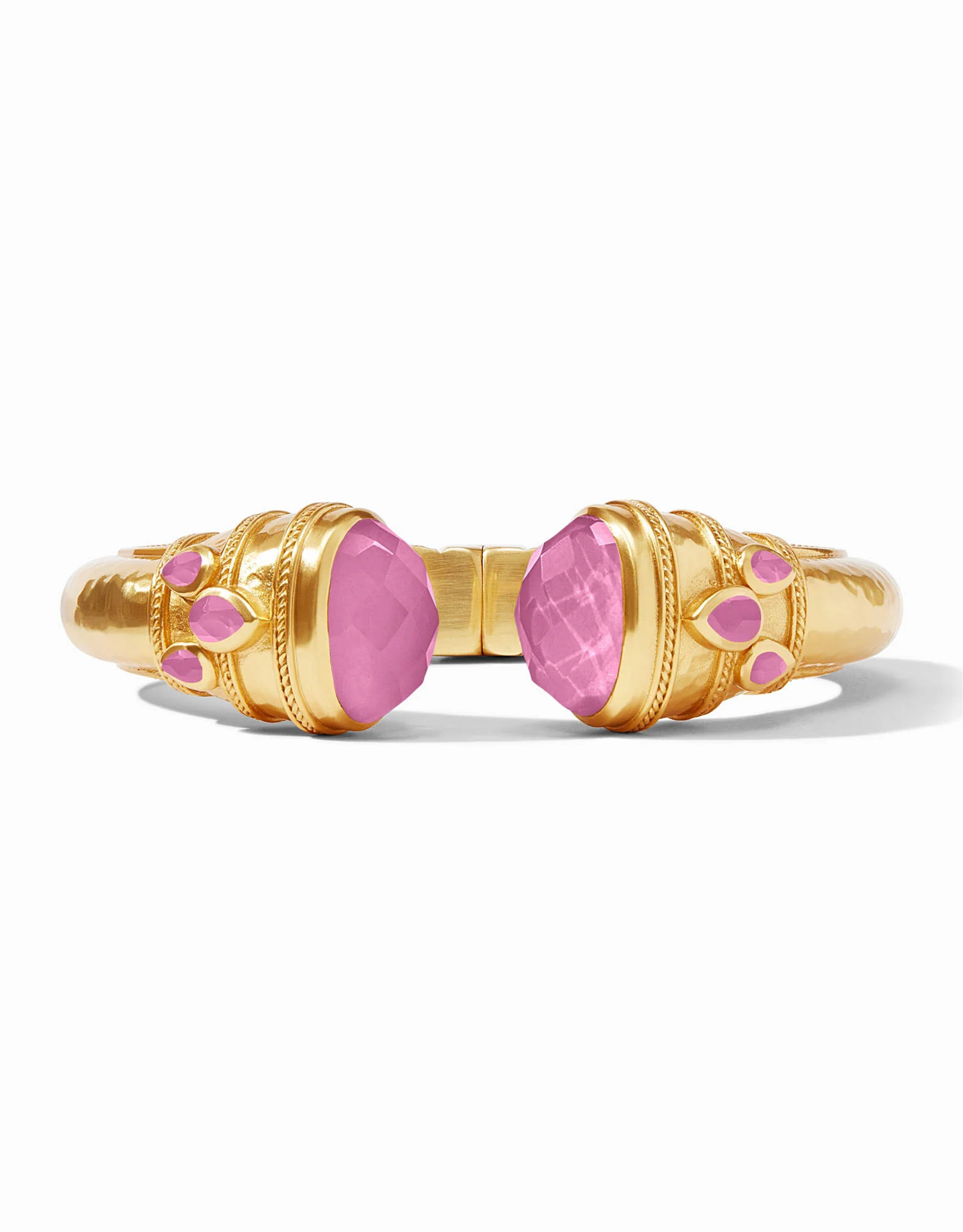 Julie Vos Julie Vos Cannes Cuff Tourmaline Pink