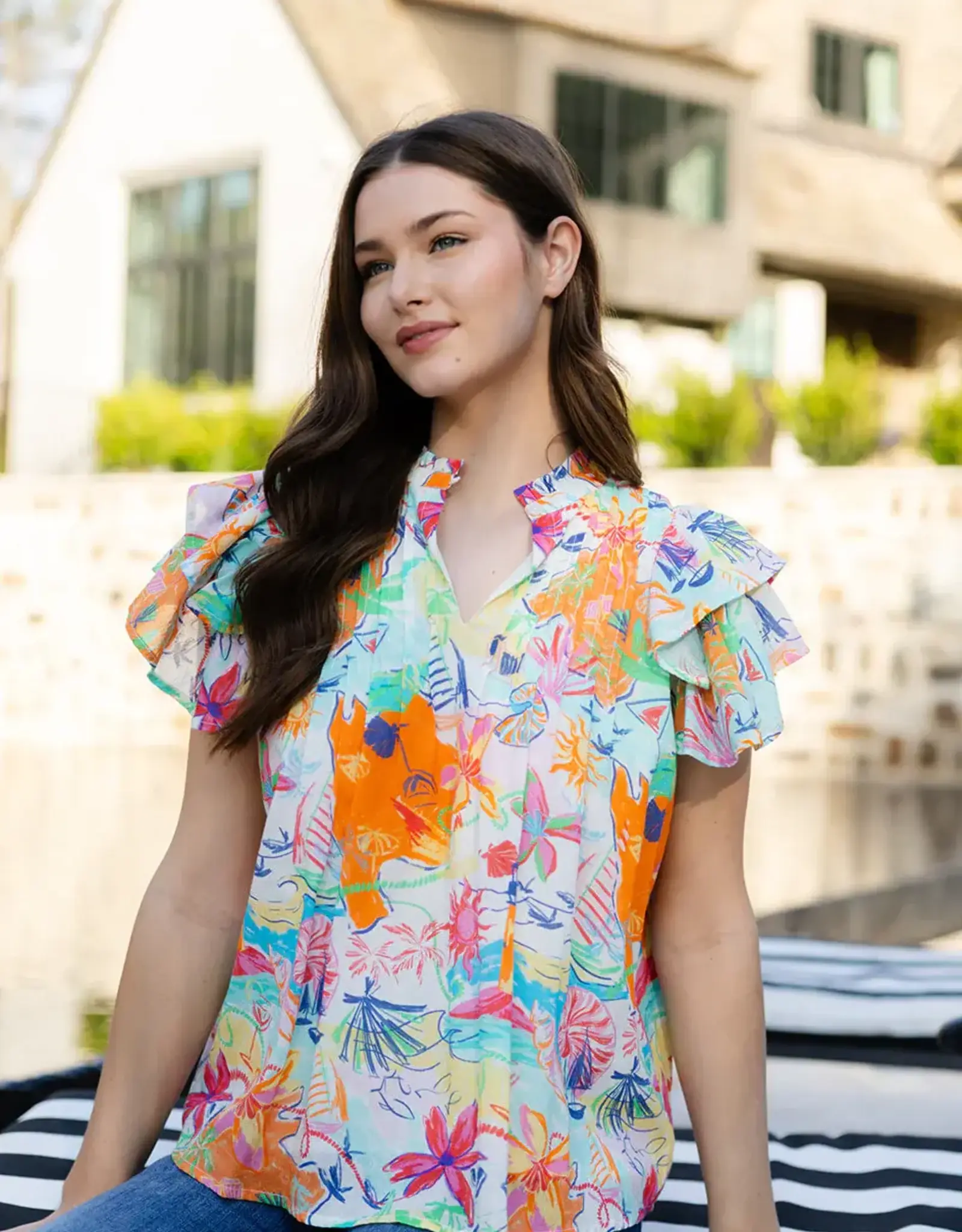 Alden Adair Alden Adair Mattie Top Nantucket