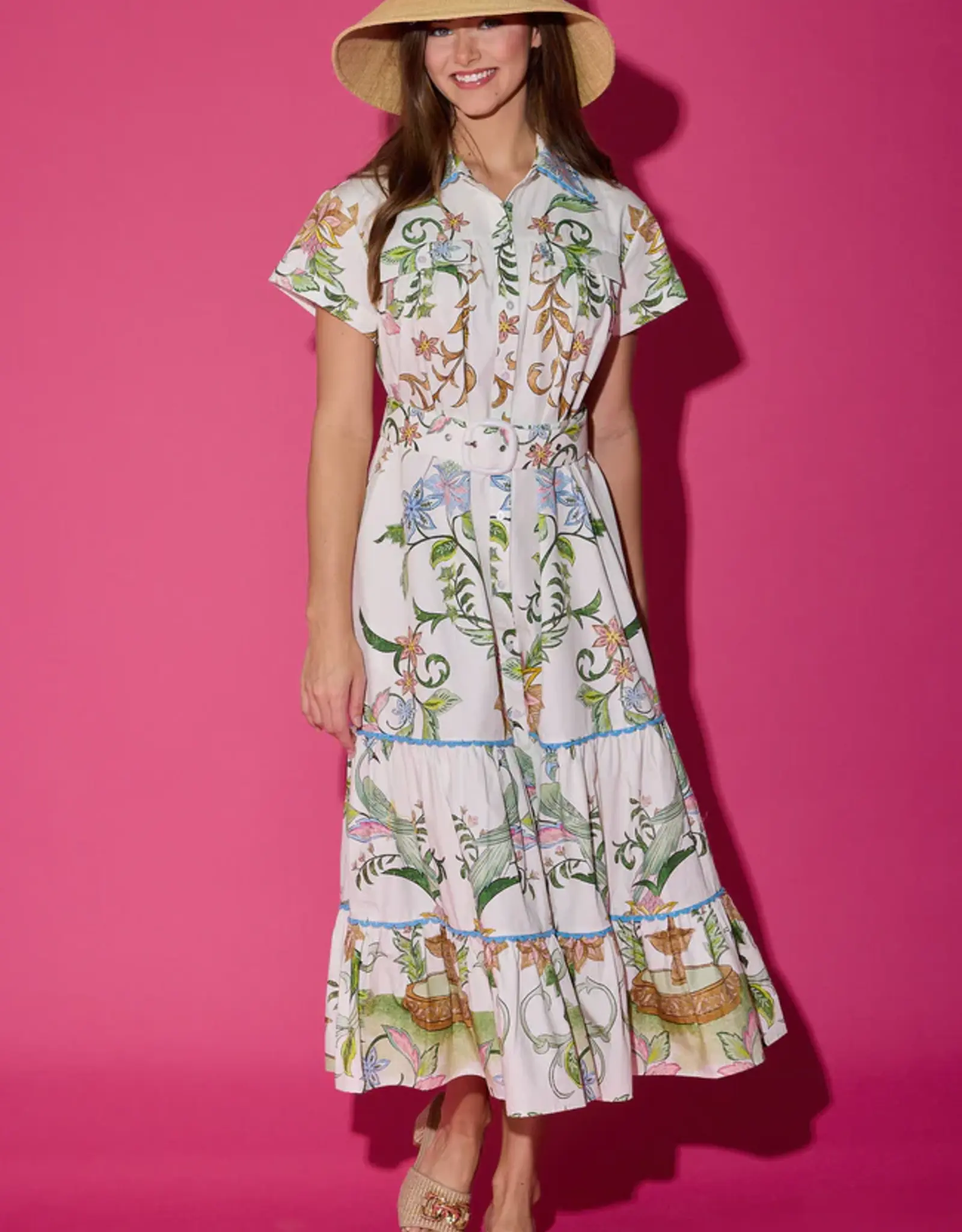 Alden Adair Alden Adair Rachel Dress Antionette Print