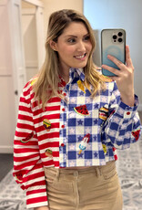 Queen of Sparkles Queen Of Sparkles USA Picnic Button Up