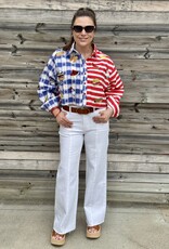 Queen of Sparkles Queen Of Sparkles USA Picnic Button Up