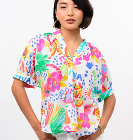 Ivy Jane Ivy Jane Palm Tree Print VNeck