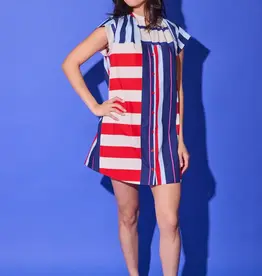 Alden Adair Alden Adair Maritime Tucker Dress