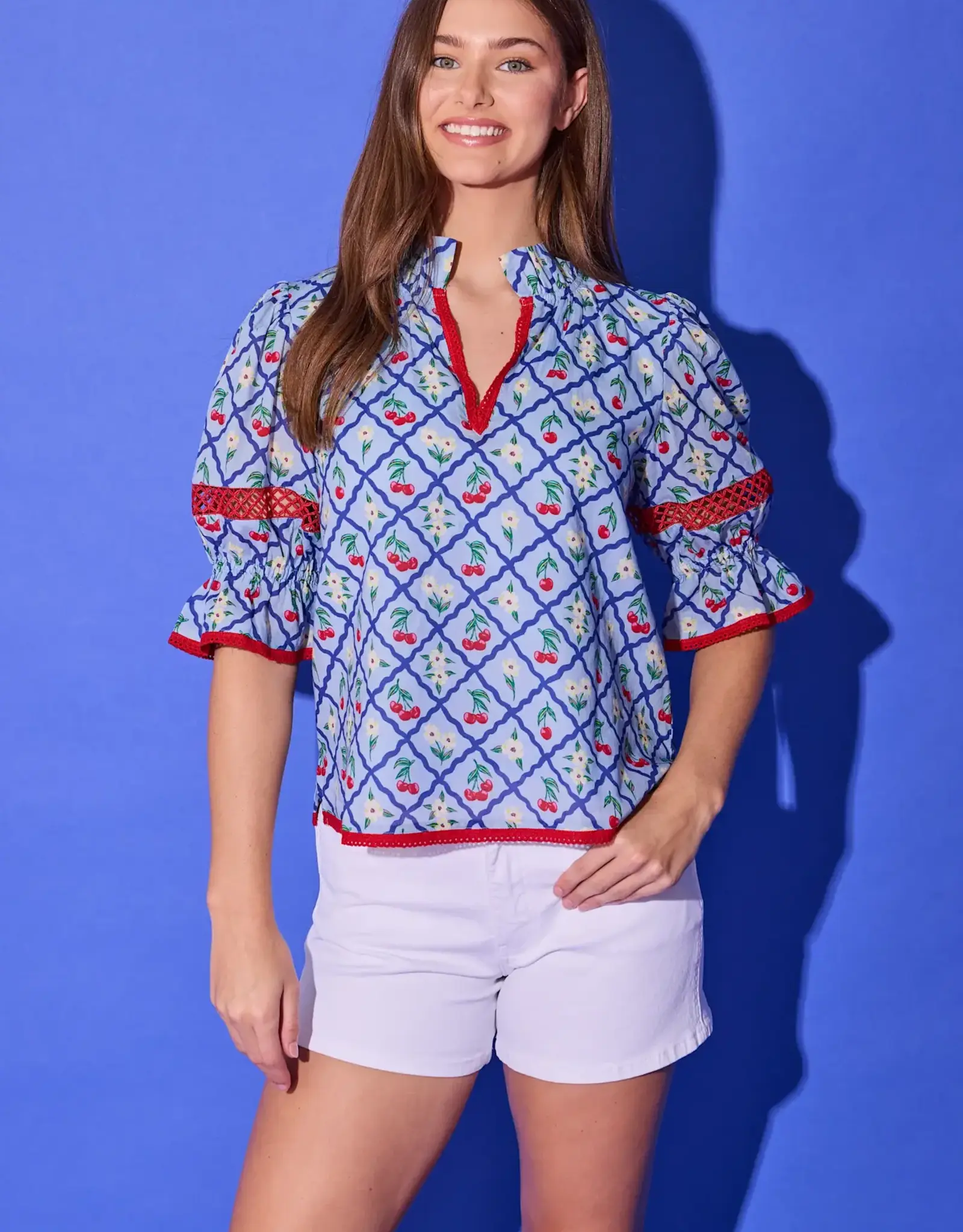 Alden Adair Alden Adair Lottie Cherry Top