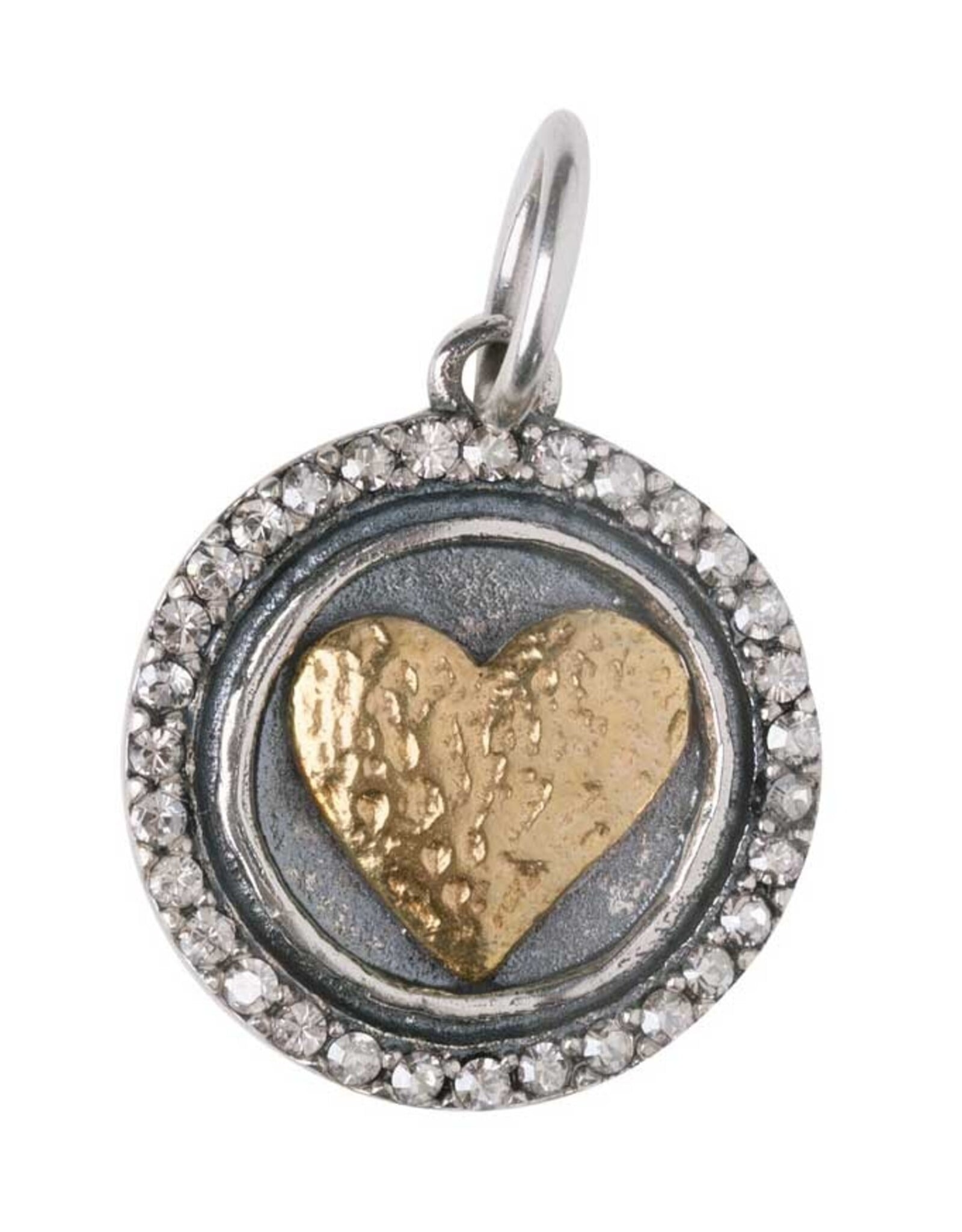 Waxing Poetic Waxing Poetic Heart's Content Charm Sterling Silver