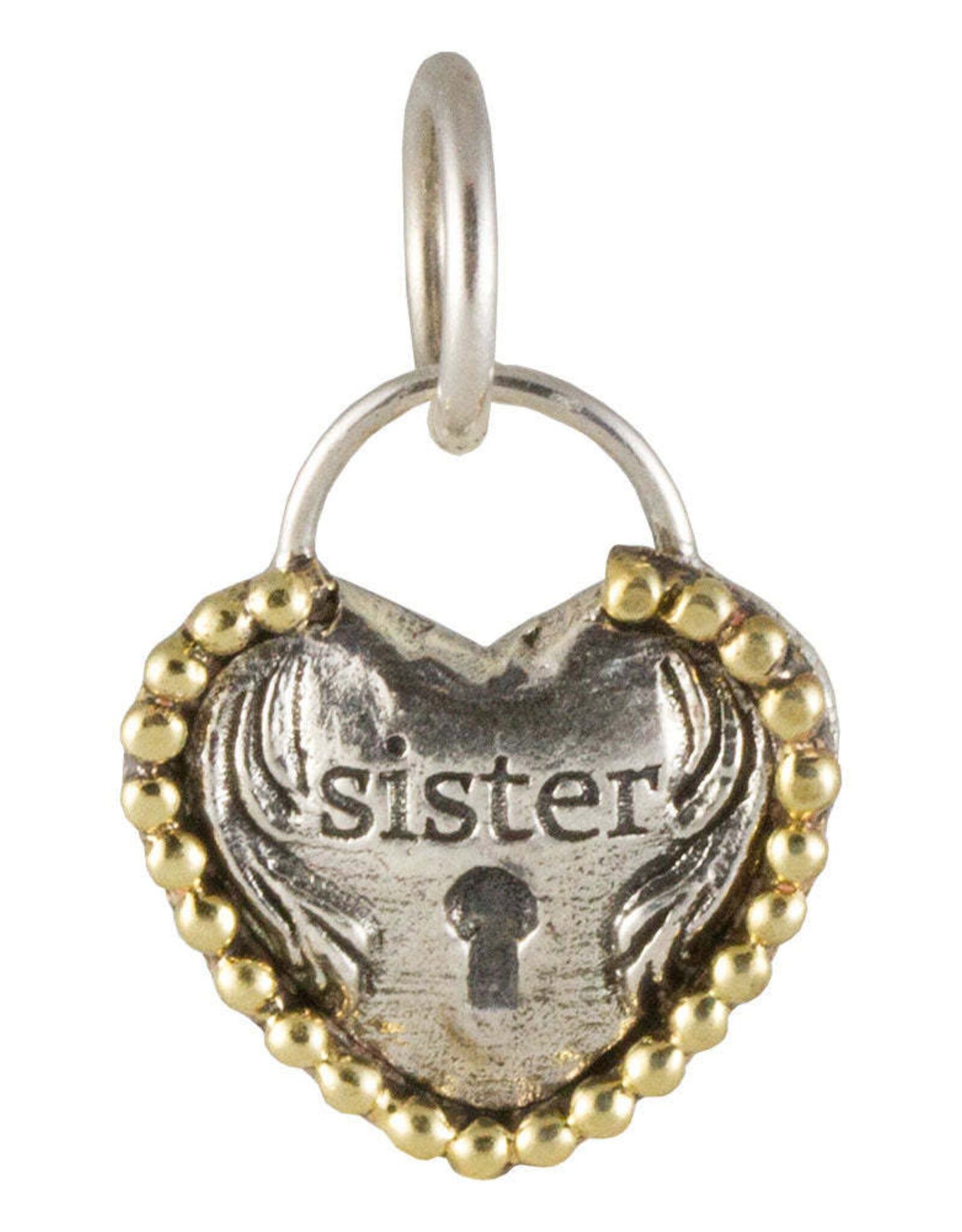 Waxing Poetic Waxing Poetic Sister Heartlock Charm