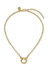 Waxing Poetic Waxing Poetic Maya Clip Choker Necklace 13" + 2"