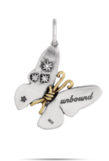 Waxing Poetic Waxing Poetic Unbound Butterfly Pendant