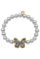 Waxing Poetic Waxing Poetic Kristal Breakfree Butterfly Stretch Bracelet
