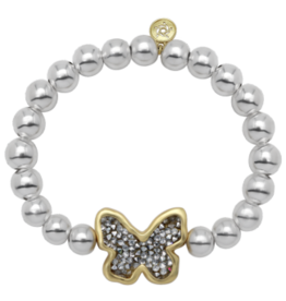 Waxing Poetic Waxing Poetic Kristal Breakfree Butterfly Stretch Bracelet
