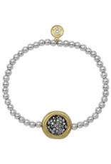 Waxing Poetic Waxing Poetic Kristal Dome Stretch Bracelet