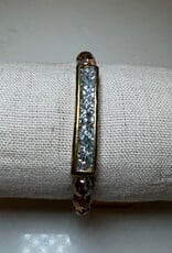 Waxing Poetic Waxing Poetic Kristal Stretch Bar Bracelet AB