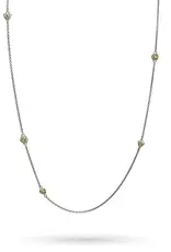 Waxing Poetic Waxing Poetic Points of Light Silver Chain 16"