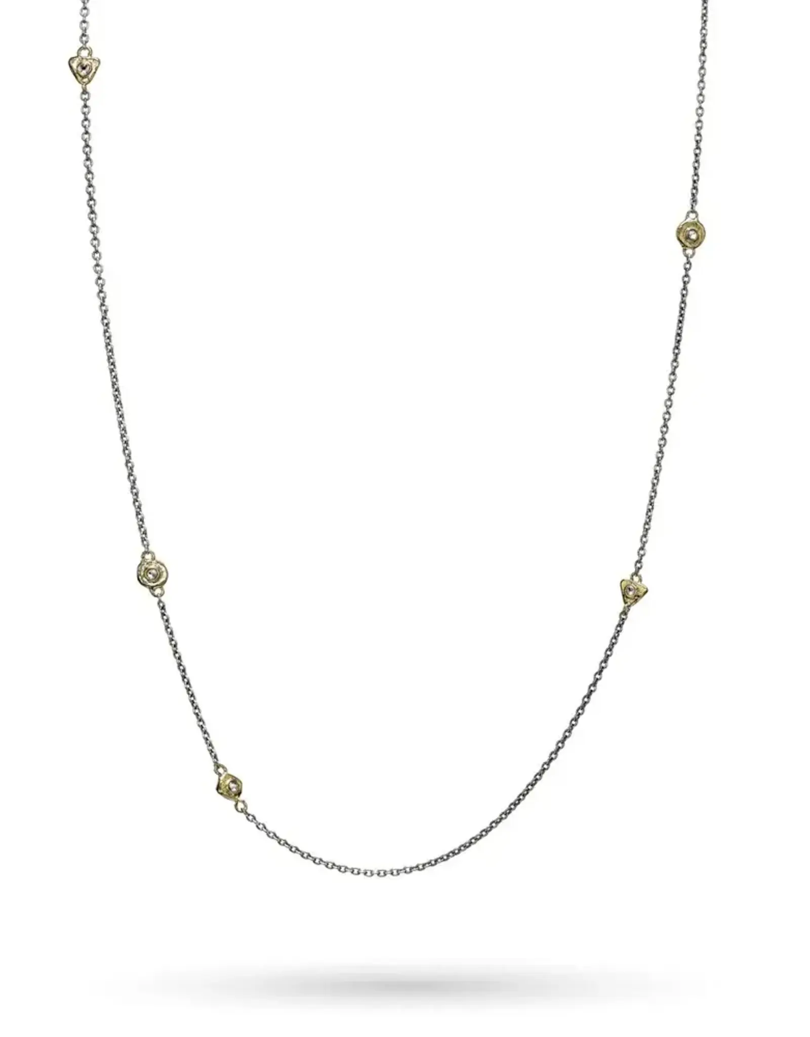 Waxing Poetic Waxing Poetic Points of Light Silver Chain 16"
