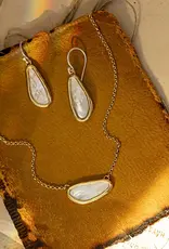 Waxing Poetic Waxing Poetic Petite Dream Traveler Necklace Mother of Pearl