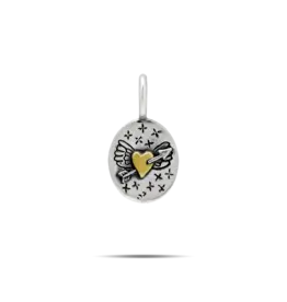 Waxing Poetic Waxing Poetic Courageous Love Heart Charm