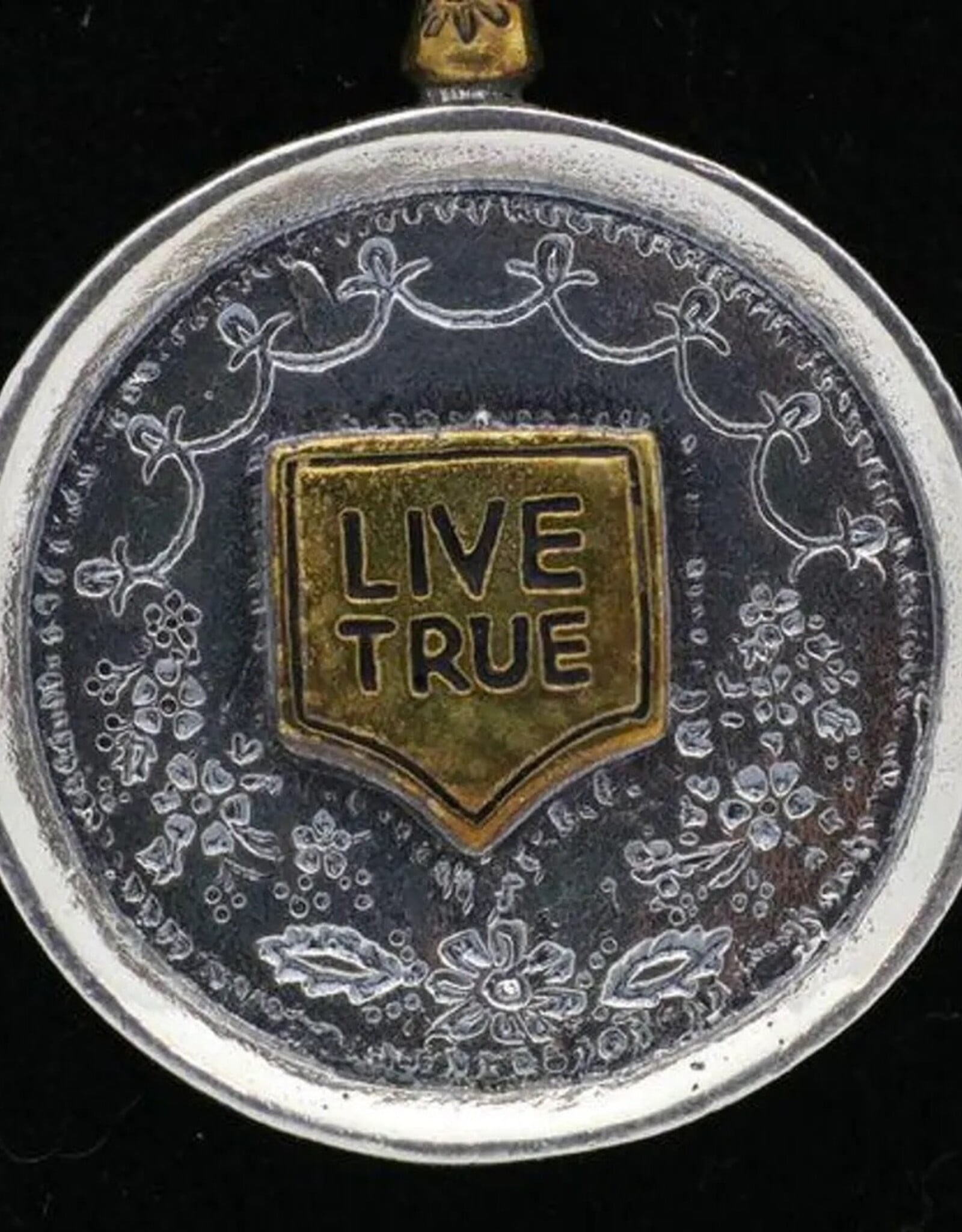 Waxing Poetic Waxing Poetic Live True Your Heart Is A Map Medallion