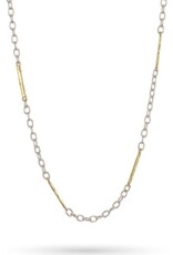 Waxing Poetic Waxing Poetic Tripper Chain Sterling Silver & Brass 18"