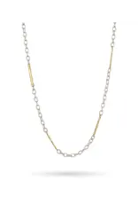 Waxing Poetic Waxing Poetic Tripper Chain Sterling Silver & Brass 24"