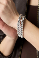 Julie Vos Julie Vos Ravello Bangle Silver